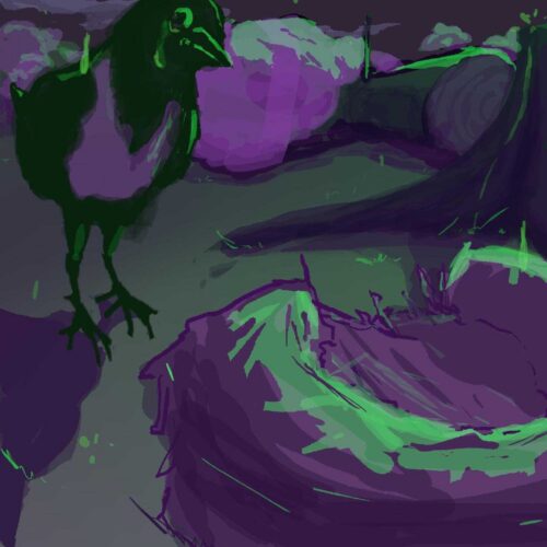 Pesitsushooaeg. Illustratsiooni autor: L.Kesa